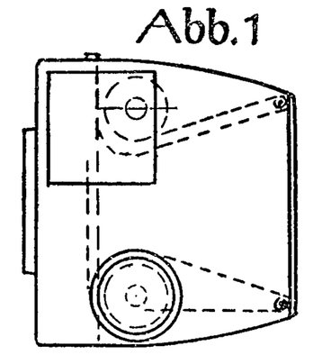 Sica-Kamera aus dem Patent Nr. 8557