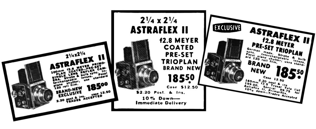 Astraflex II advertisment 1956
