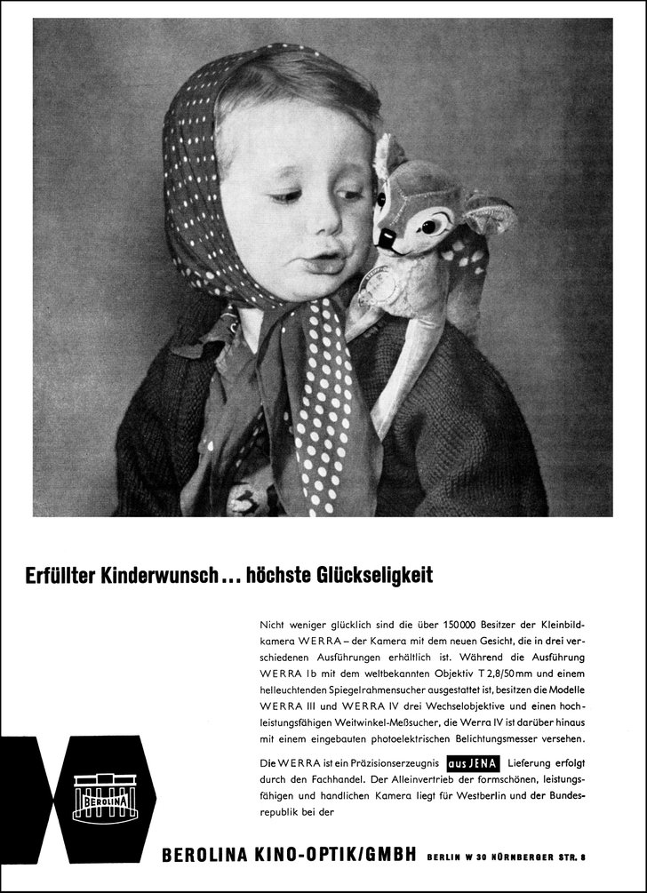 Werra Reklame 1959
