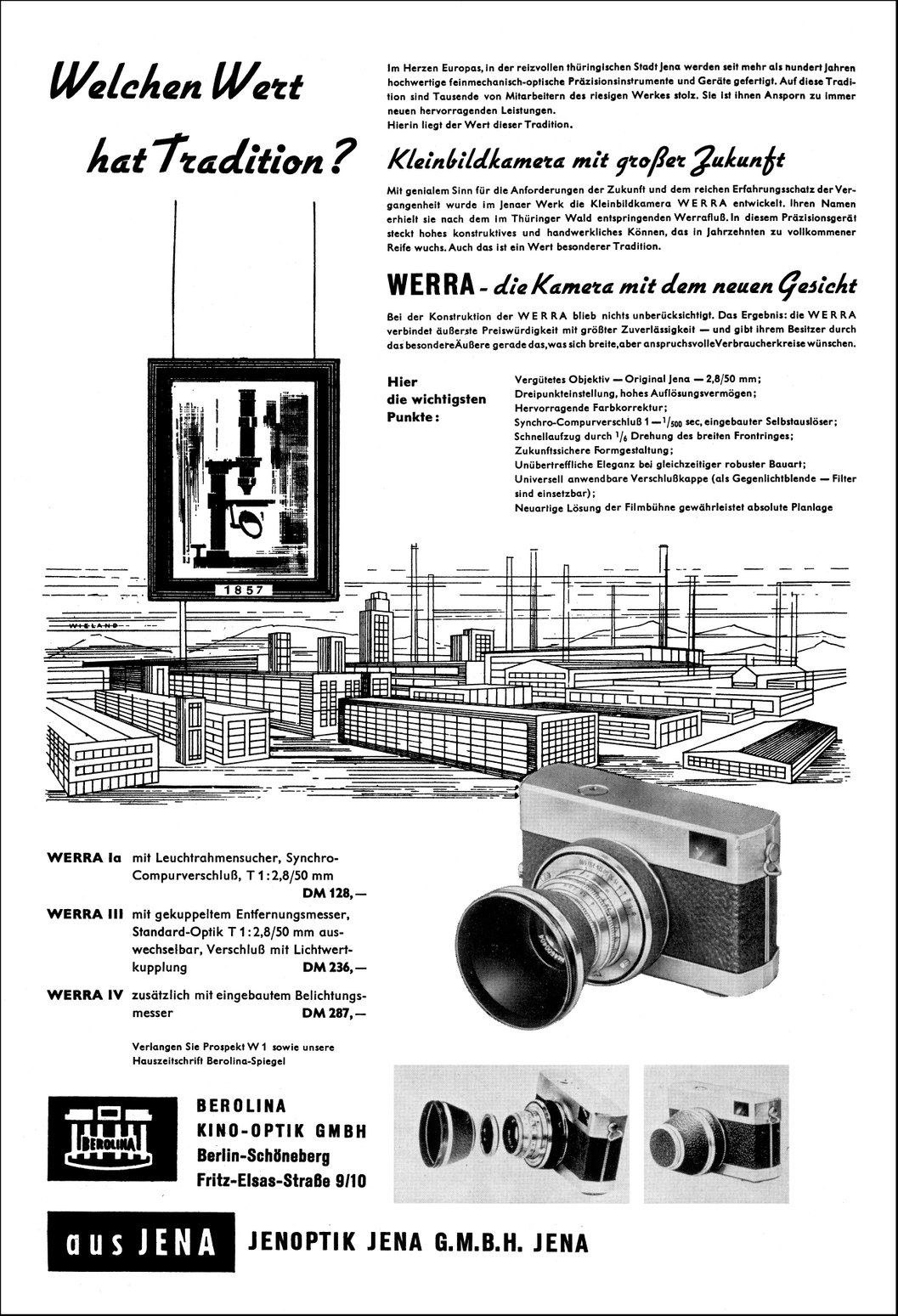 Werra Reklame Photo-Magazin 1959