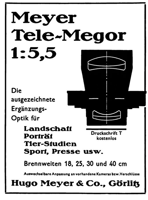 Meyer Telemegor Reklame 1935