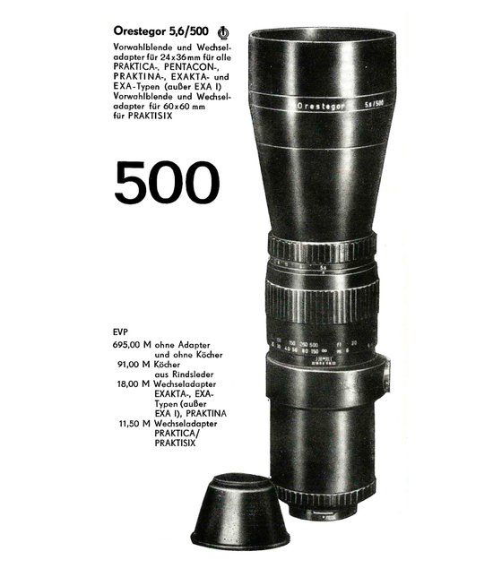 Orestegor 500 mm Preis