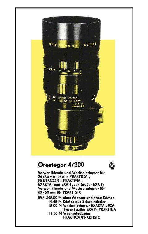 Orestegor 300 mm Preis