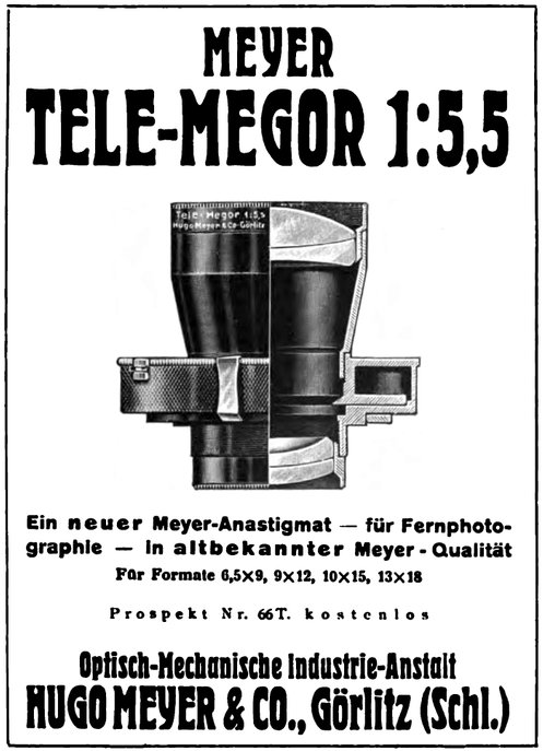 Tele-Megor Reklame 1934