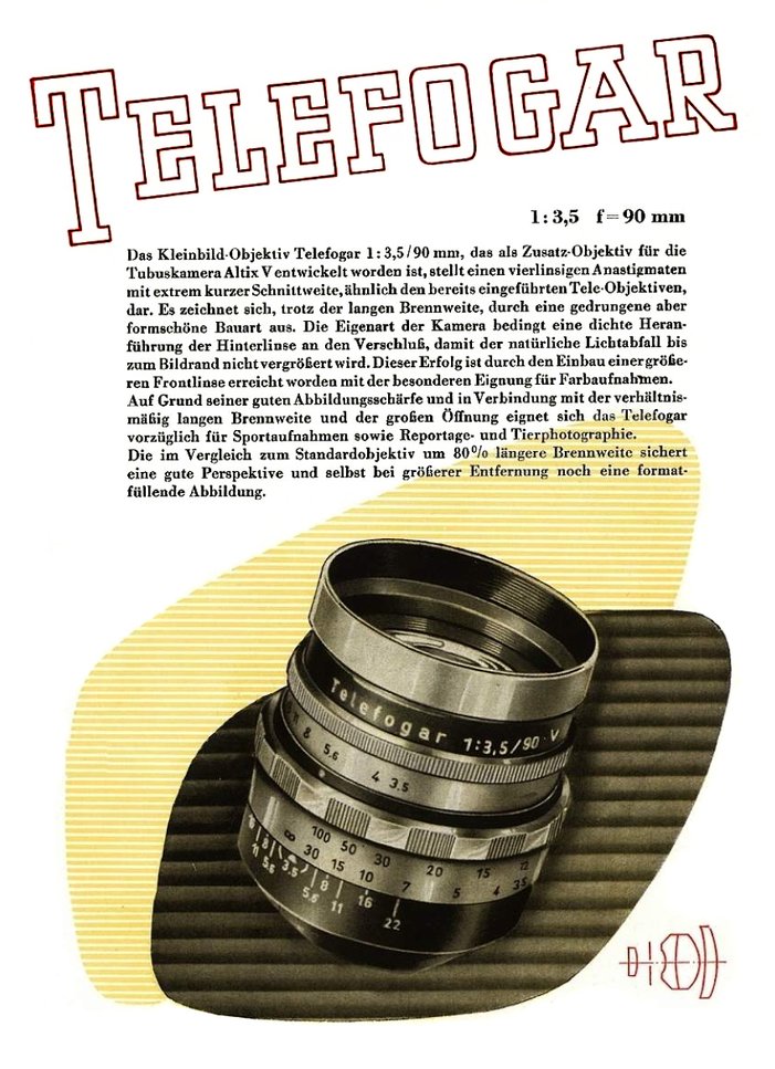 Telefogar 90 mm 1957
